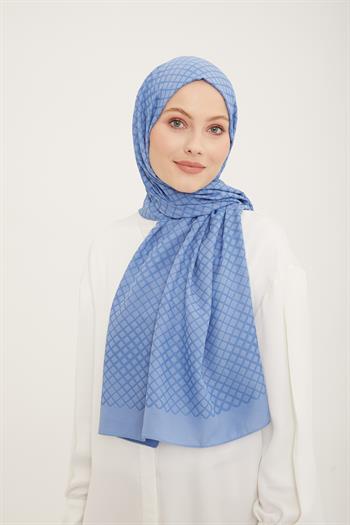 Armine Trend Ultra Light Şal - 9 - Mavi 23046