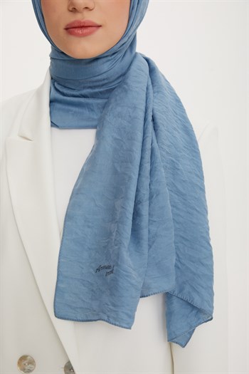 Armine Trend Vega Şal - Metalik Mavi 572