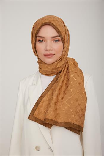 Armine Trend Violet Şal - 1 - Bakır 74