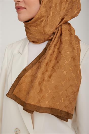 Armine Trend Violet Şal - 1 - Bakır 74