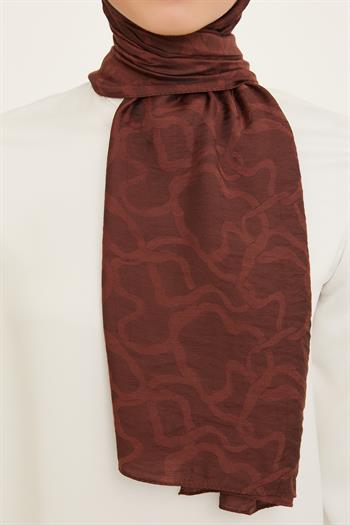 Armine Trend Viskon Şal - 2 - Acı Kahve 24644