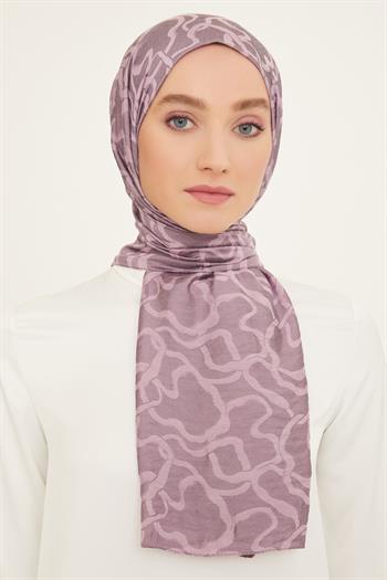 Armine Trend Viskon Şal - 2 - İncir Moru 24634