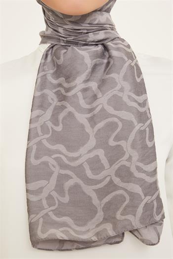 Armine Trend Viskon Şal - 2 - Koyu Gri 24639