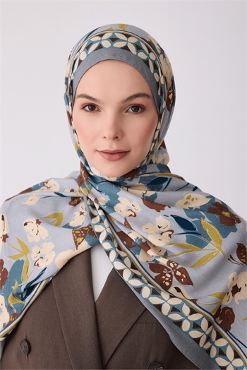 Belli Fresh Viona Şal - 3203-17 Gri