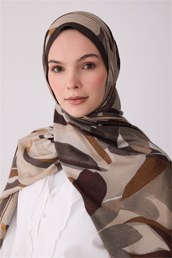 Belli Fresh Viona Şal - 3273-23 Vizon Taş