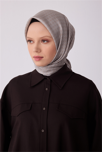 Belli İpek Eşarp - 4317-05 Taş Twill