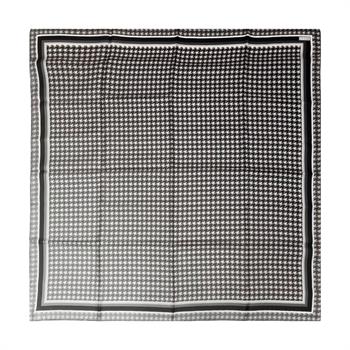 Belli Twill İpek Eşarp - 4000-03 Siyah