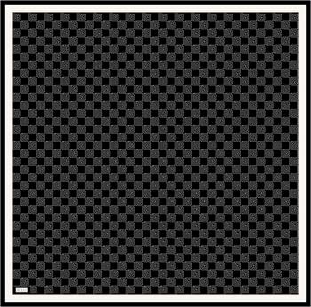 Belli Twill İpek Eşarp - 4003-82 Siyah