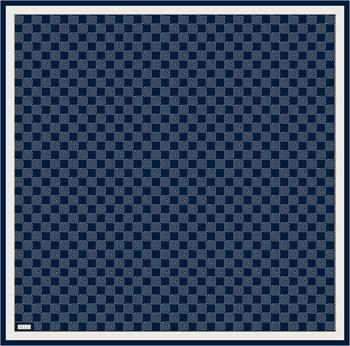 Belli Twill İpek Eşarp - 4003-84 Lacivert