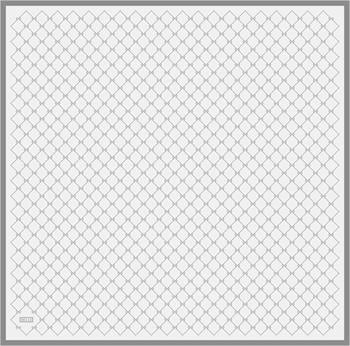 Belli Twill İpek Eşarp - 4006-04 Açık Gümüş