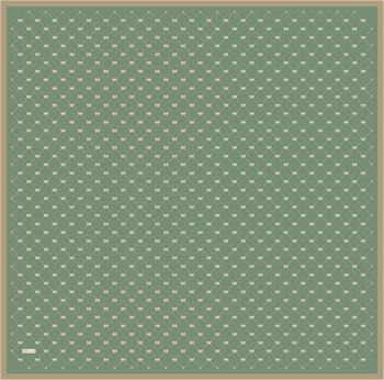 Belli Twill İpek Eşarp - 4006-55 Yeşil