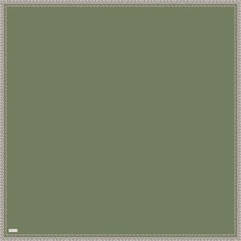 Belli Twill İpek Eşarp - 4009-03 Yeşil