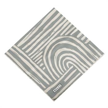 Belli Twill İpek Eşarp - 4010-02 Bej Gri