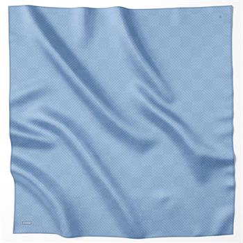 Belli Twill İpek Eşarp - 4104-54 Mavi