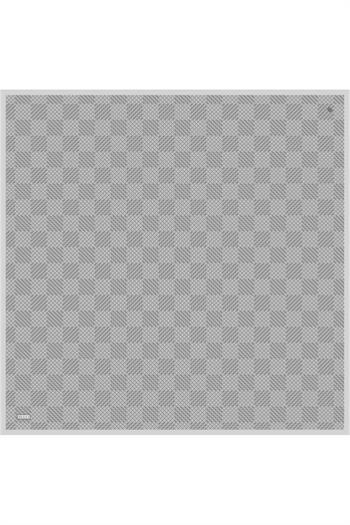 Belli Twill İpek Eşarp - 4104-60 Gri