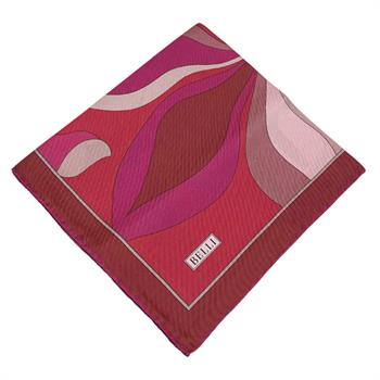 Belli Twill İpek Eşarp - 4108-88 Kırmızı