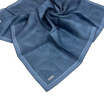 Belli Twill İpek Eşarp - 4201-34 İndigo