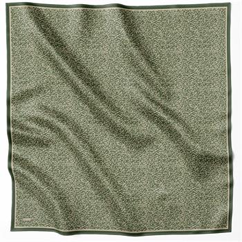 Belli Twill İpek Eşarp - 4208-06 Yeşil