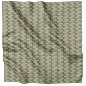 Belli Twill İpek Eşarp - 4211-53 Haki