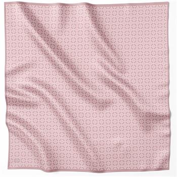 Belli Twill İpek Eşarp - 4215-02 Pembe
