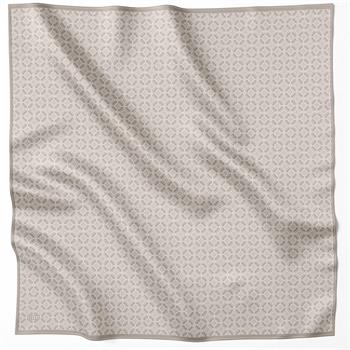 Belli Twill İpek Eşarp - 4215-05 Bej