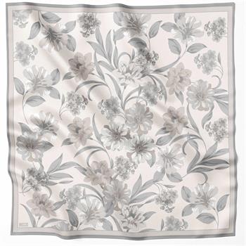 Belli Twill İpek Eşarp - 4219-59 Taş