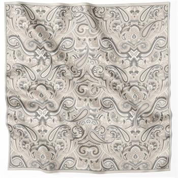 Belli Twill İpek Eşarp - 4222-84 Taş