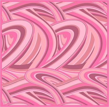 Belli İpek Eşarp - 4311-81 Pembe Twill