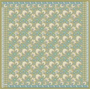 Belli İpek Eşarp - 4314-83 Yeşil Twill