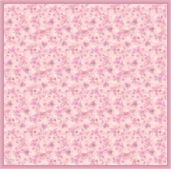Belli İpek Eşarp - 4319-04 Pembe Twill