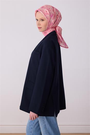 Belli İpek Eşarp - 4319-04 Pembe Twill