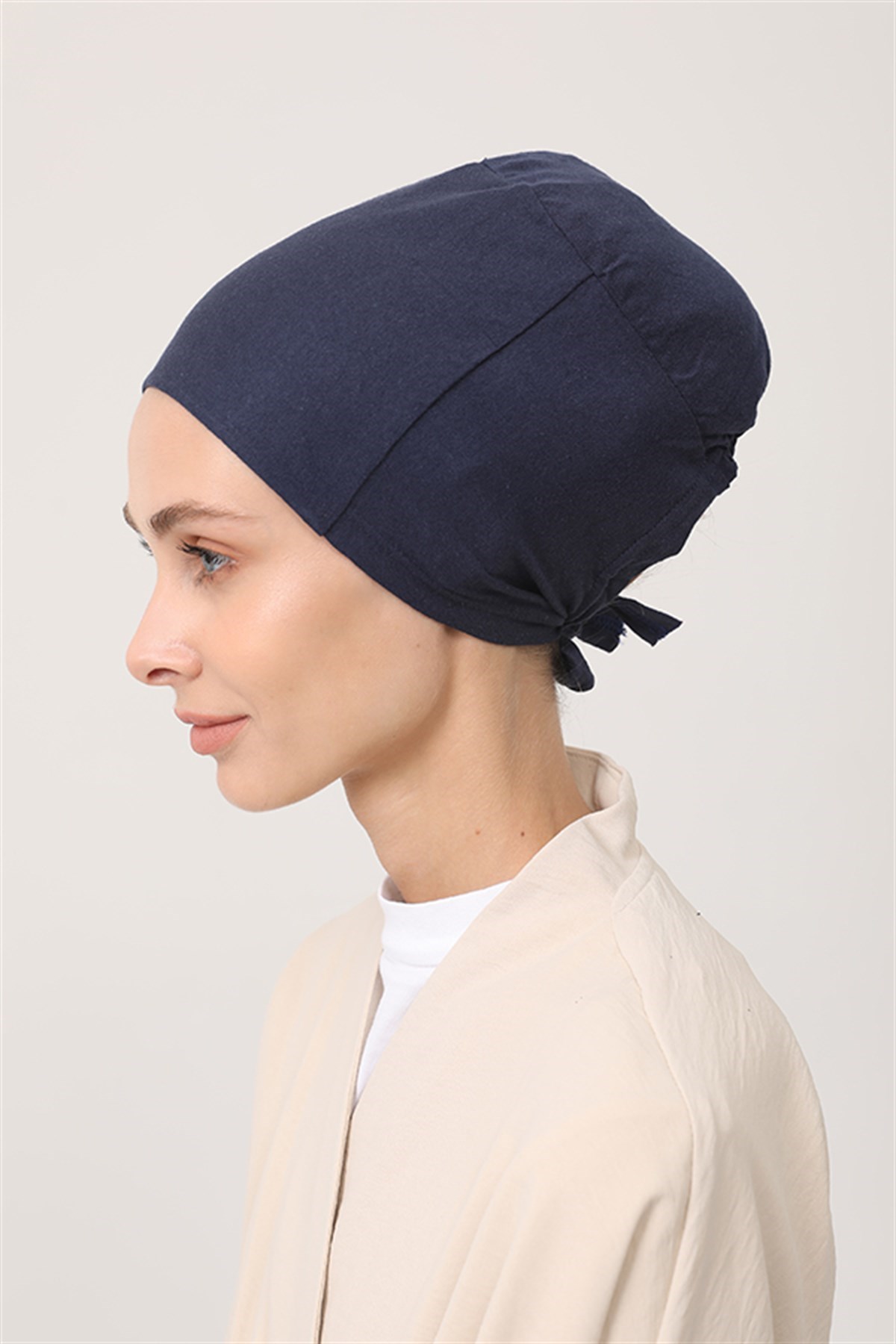 Dikişsiz Bone - Lacivert