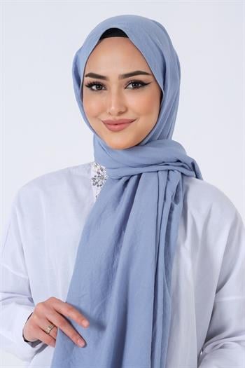Harem Scarf Amor Şal - Kot Mavi