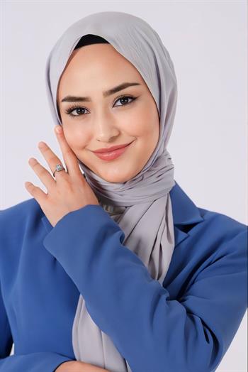 Harem Scarf Asya Şal - Gri 