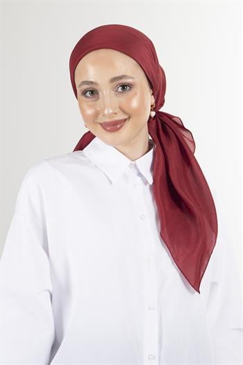 Harem Scarf Brisa Vual Eşarp - Bordo