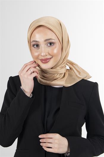 Harem Scarf Brisa Vual Eşarp - Koyu Bej