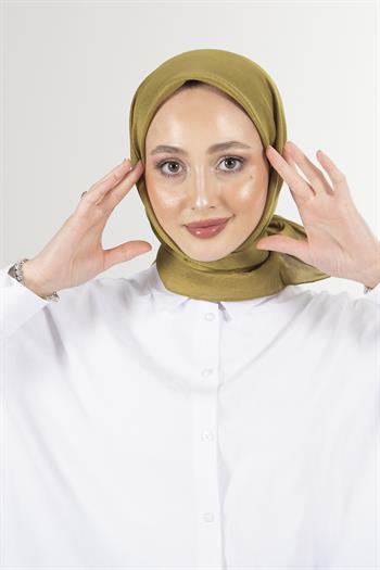 Harem Scarf Brisa Vual Eşarp - Yağ Yeşili