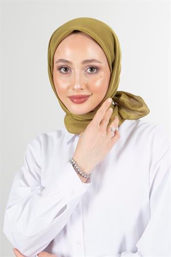 Harem Scarf Brisa Vual Eşarp - Yağ Yeşili