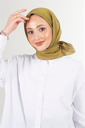 Harem Scarf Brisa Vual Eşarp - Yağ Yeşili