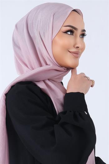Harem Scarf Brisa Vual Şal -  Koyu Pudra