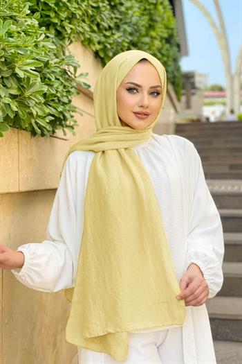 Harem Scarf Brisa Vual Şal - Tereyağ