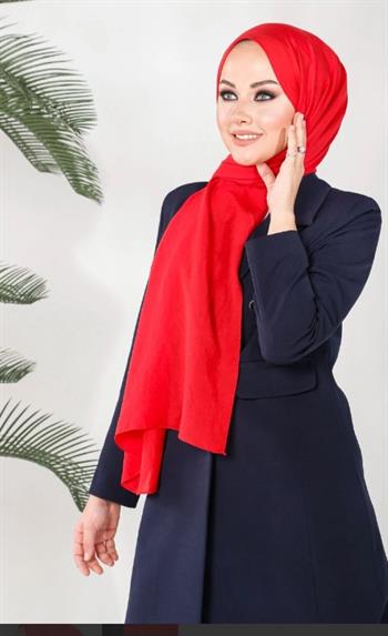 Harem Scarf İncila Şal - Kırmızı