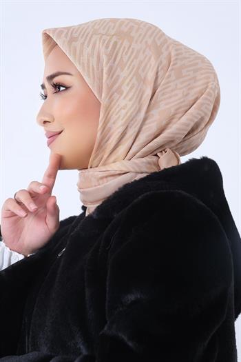 Harem Scarf Viskon Eşarp - İdil - Bej