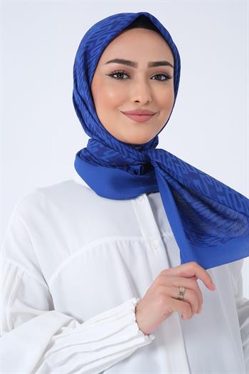 Harem Scarf Viskon Eşarp - İdil - Saks