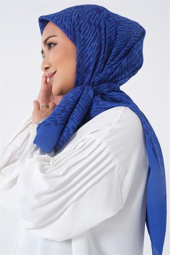 Harem Scarf Viskon Eşarp - İdil - Saks