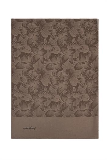 Harem Scarf Viskon Şal - Gold Derin - Vizon