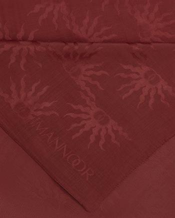 Imannoor Floş Pamuk Şal - Güneş Doğarken Shiny - Bordo