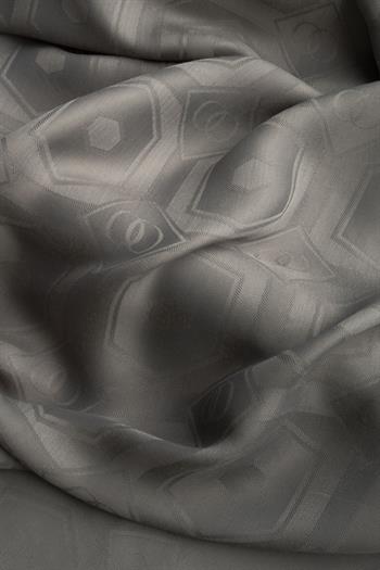 Imannoor Floş Viskon Şal - Altıgen Baklava - Antrasit