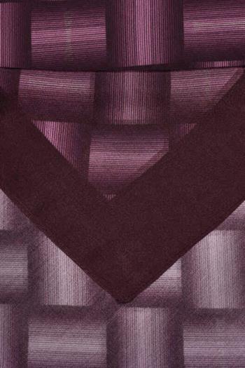 Imannoor Floş Viskon Şal - Sepet Noor - Burgundy