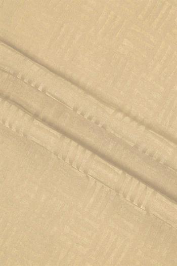 Imannoor Naia Şal - Iman Kare Desenli - Gold